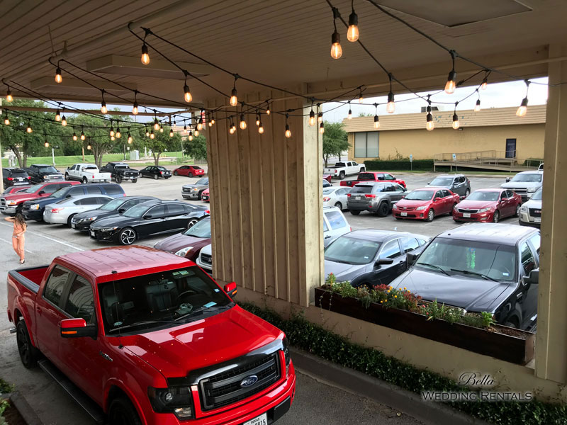 Front entrance welcoming guests at The Chateau at Forest Park event venue
