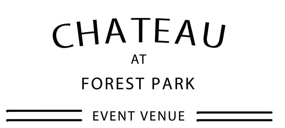 The Chateau at Forest Park event venue logo in Fort Worth, Texas